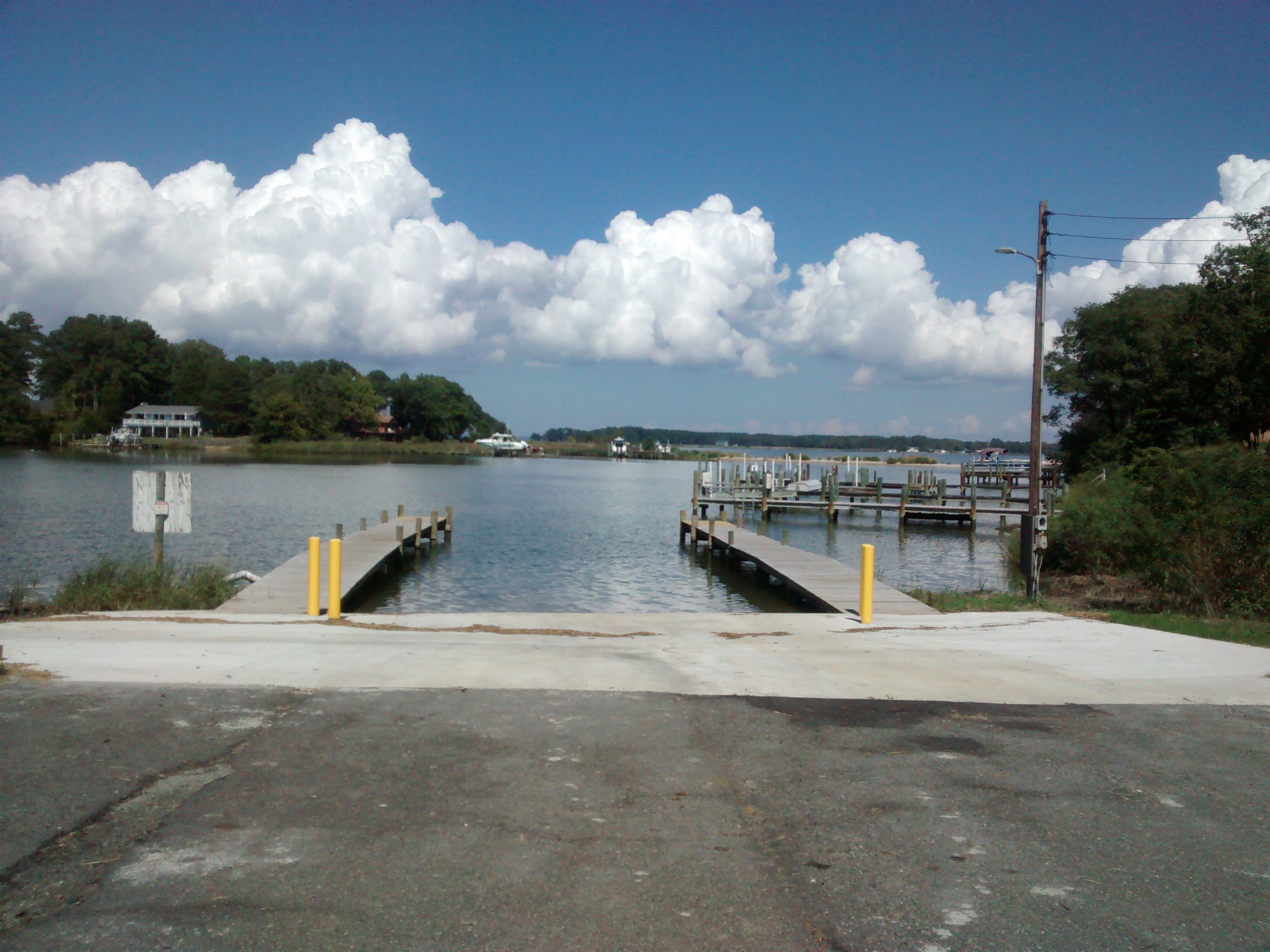 The Boat Ramps Glebe Harbor Cabin Point