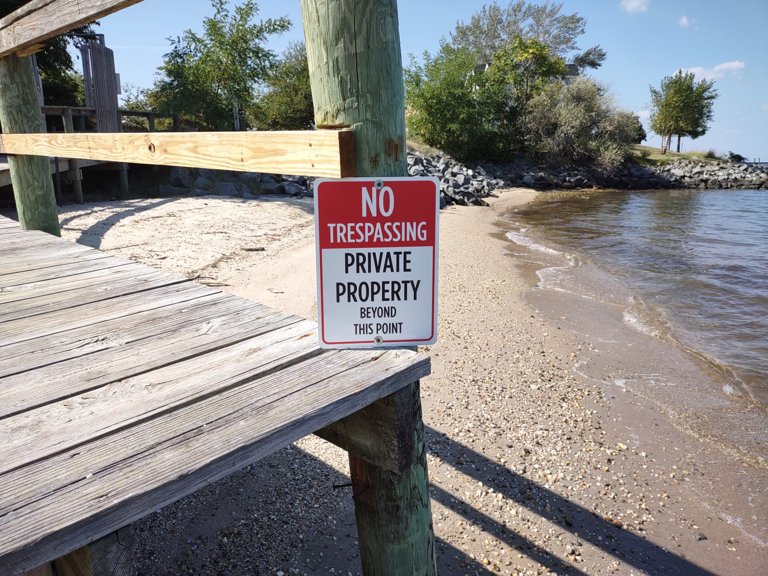 Courtesy and Safety at Our Beaches Glebe Harbor Cabin Point