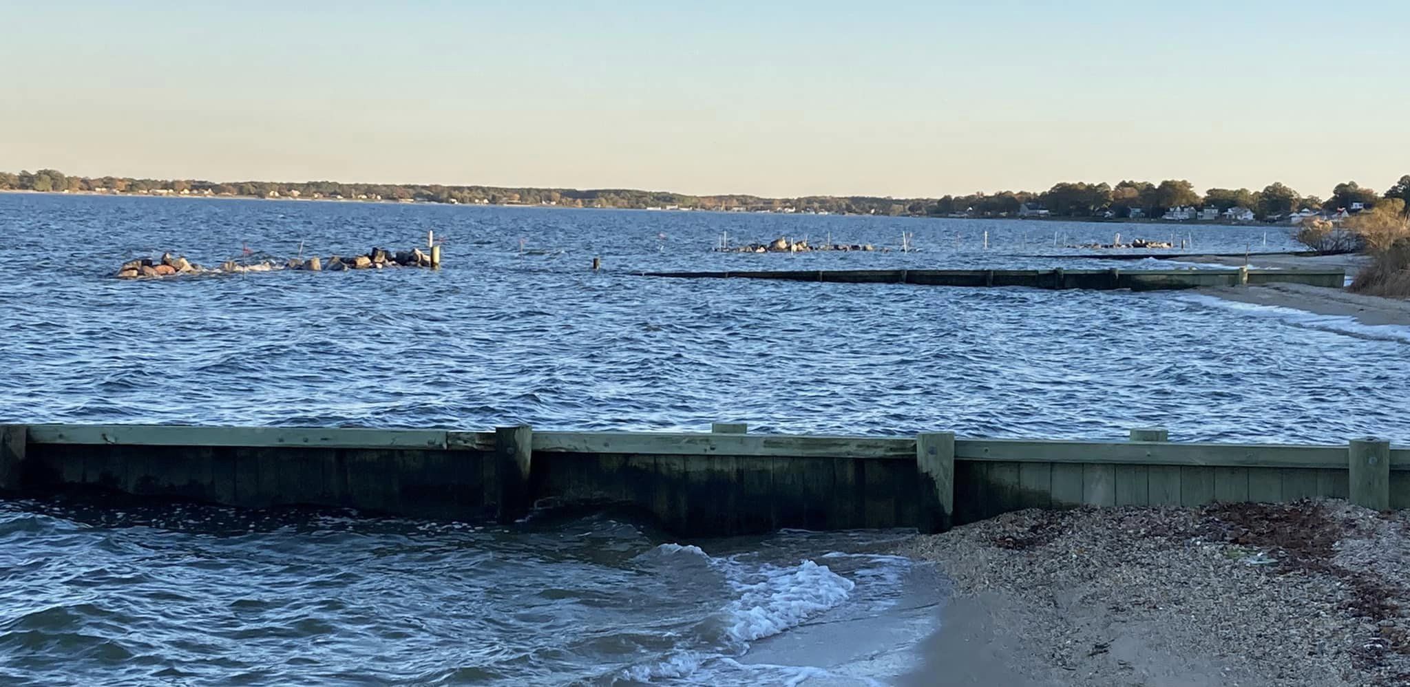 Cabin Point Beach Replenishment Project Glebe Harbor Cabin Point